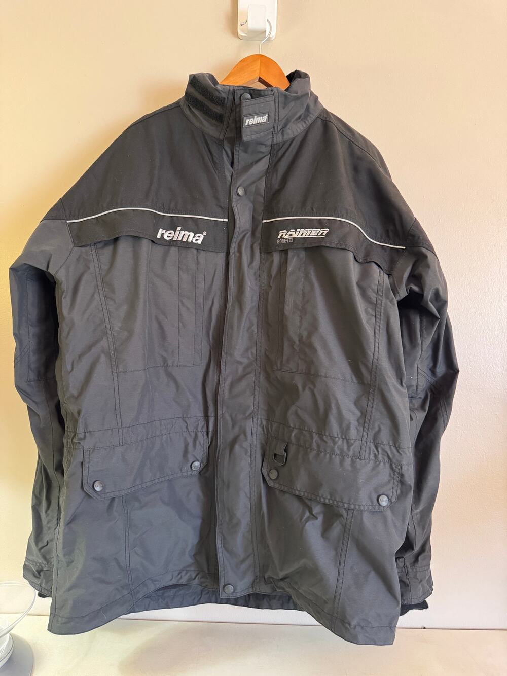 Reima Motorsports Gore-Tex Cordura Jacket Men XL EU 56-58 Black Motorcycle